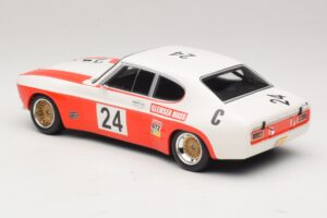Ford Capri RS 2600 #24 D. Glemser / J. Mass 9 Hours of Kyalami Class Winner 1971 Minichamps 1:18 155718509 Diecast — image 5 sur 6