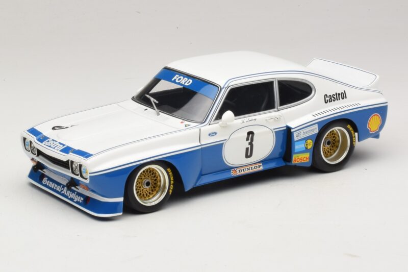Ford Capri RS3100 #3 K. Ludwig Hockenheimring DRM 1975 Minichamps 1:18 180758003 Métal