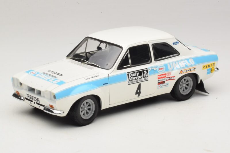 Ford Escort Mk1 RS1600 #4 R. Clark / T. Mason Winners RAC Rally 1972 Minichamps 1:18 100728104 Métal