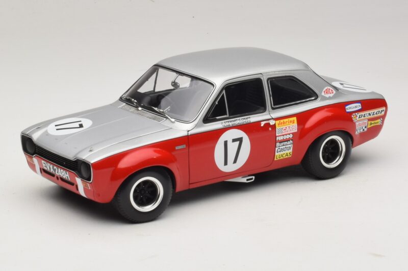 Ford Escort Mk1 TC #17 Stewart / C. Craft RAC Tourist Trophy Silverstone 1970 Minichamps 1:18 100708117 Métal