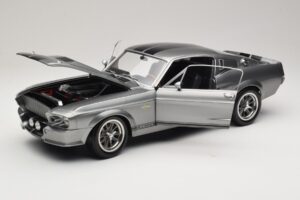 Ford Mustang Shelby GT500 Eleanor Gris Métallisé & Noir KK-Scale 1:12 KKDC120171 Métal — image 2 sur 8