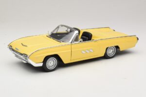 Ford Thunderbird Cabriolet Jaune Anson 1:18 30334-P1 Métal