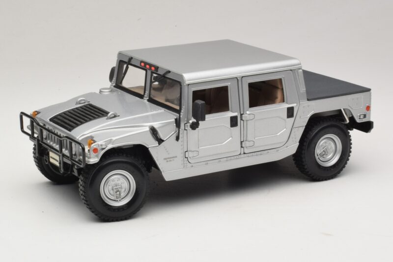 Hummer H1 Hardtop Argent Maisto 1:18 36857 Métal