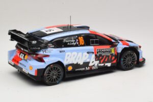 Hyundai i20 N Rally1 #16 A. Fourmaux / A. Coria Rally Monte Carlo 2026 IXO 1:18 18RMC270A Métal — image 2 sur 6
