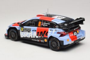 Hyundai i20 N Rally1 #16 A. Fourmaux / A. Coria Rally Monte Carlo 2026 IXO 1:18 18RMC270A Métal — image 5 sur 6