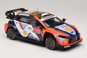 Hyundai i20 N Rally1 #8 O. Tanak / M. Jarveoja Rally Portugal 2025 IXO 1:18 18RMC251A Métal — image 4 sur 6
