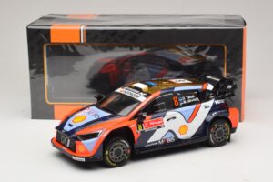 Hyundai i20 N Rally1 #8 O. Tanak / M. Jarveoja Rally Portugal 2025 IXO 1:18 18RMC251A Métal — image 6 sur 6