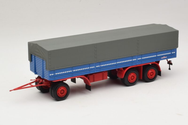 Kassbohrer 3-Achs Bleu Noir Minichamps 1:43 439161090 Métal