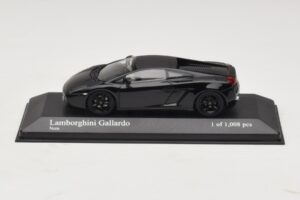 Lamborghini Gallardo Noir Minichamps 1:43 400103504 Métal