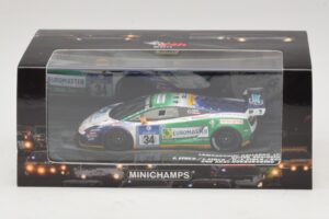 Lamborghini Gallardo LP600 GT3 #34 Reiter Engineering H-J. Stuck 24 Hours of Nurburgring 2011 Minichamps 1:43 437111284 Métal — image 5 sur 5