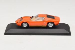 Lamborghini Miura P400 Orange Minichamps 1:43 430103002 Métal