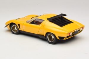 Lamborghini Miura SVR Jaune & Noir Kyosho 1:18 08319GY Métal — image 7 sur 8