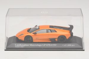 Lamborghini Murcielago LP670-4 SV Orange Métallisé Minichamps 1:43 400103942 Métal — image 4 sur 5