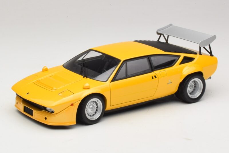 Lamborghini Urraco Rally Pearl Yellow Kyosho 1:18 08445GY Métal
