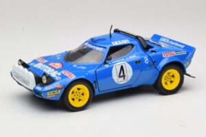 Lancia Stratos HF #4 B. Darniche / A. Mahe Rally Monte Carlo 1979 Solido 1:18 9019 Métal
