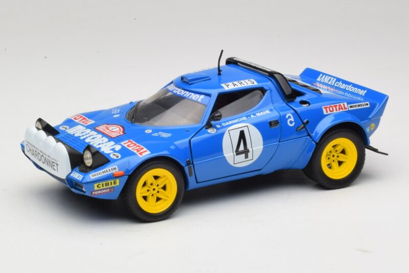 Lancia Stratos HF #4 B. Darniche / A. Mahe Rally Monte Carlo 1979 Solido 1:18 9019 Métal