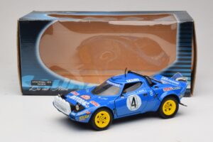 Lancia Stratos HF #4 B. Darniche / A. Mahe Rally Monte Carlo 1979 Solido 1:18 9019 Métal — image 8 sur 8
