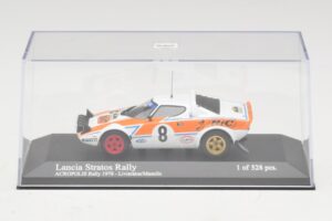 Lancia Stratos Rally #8 Livieratos / Manolis Acropolis Rally 1978 Minichamps 1:43 430781208 Métal — image 4 sur 5