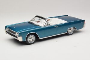 Lincoln Continental Convertible Turquoise Métallisé KK-Scale 1:18 KKDC181524 Métal