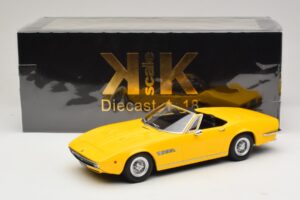 Maserati Ghibli Spyder Jaune KK-Scale 1:18 KKDC181303 Métal — image 7 sur 7