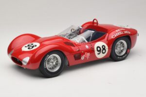 Maserati Tipo 61 #98 C. Shelby Times Mirror GP For Sportscars 1960 Minichamps 1:12 120601298 Métal