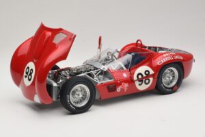 Maserati Tipo 61 #98 C. Shelby Times Mirror GP For Sportscars 1960 Minichamps 1:12 120601298 Métal — image 2 sur 8