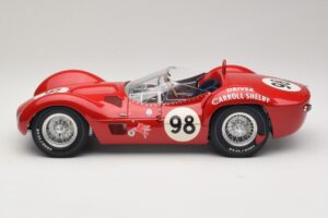 Maserati Tipo 61 #98 C. Shelby Times Mirror GP For Sportscars 1960 Minichamps 1:12 120601298 Métal — image 3 sur 8