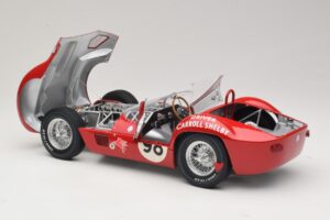 Maserati Tipo 61 #98 C. Shelby Times Mirror GP For Sportscars 1960 Minichamps 1:12 120601298 Métal — image 5 sur 8