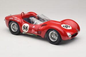 Maserati Tipo 61 #98 C. Shelby Times Mirror GP For Sportscars 1960 Minichamps 1:12 120601298 Métal — image 6 sur 8