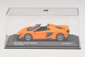 McLaren 675LT Spider Orange Minichamps 1:43 537154431 Diecast — image 4 sur 5
