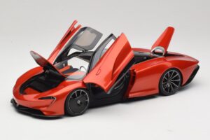 McLaren Speedtail Volcano Orange AUTOart 1:18 76088 Composite — image 2 sur 8