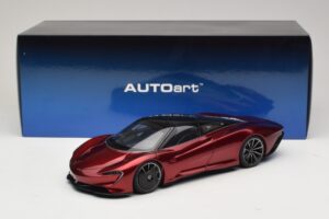 McLaren Speedtail Volcano Red AUTOart 1:18 76087 Composite — image 8 sur 8