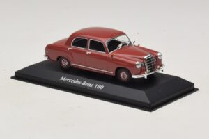 Mercedes 180 W120 Rouge Maxichamps 1:43 940033101 Diecast — image 3 sur 5