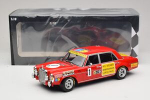 Mercedes 300 SEL 6.8 #1 H. Heyer / Betzler 24 Hours of Nurburgring 1972 Minichamps 1:18 155723401 Diecast — image 6 sur 6