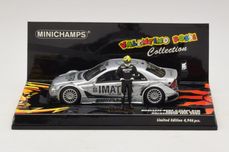 Mercedes C-Klasse DTM V. Rossi Hockenheim Test 2006 Minichamps 1:43 436063646 Métal