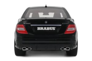 Mercedes C63 AMG W204 Brabus B63S Obsidian Black GT Spirit 1:18 GT582 Résine — image 5 sur 5
