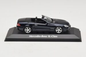 Mercedes SL R230 Bleu Métallisé Maxichamps 1:43 940037531 Diecast