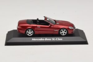 Mercedes SL R230 Rouge Métallisé Maxichamps 1:43 940037530 Diecast