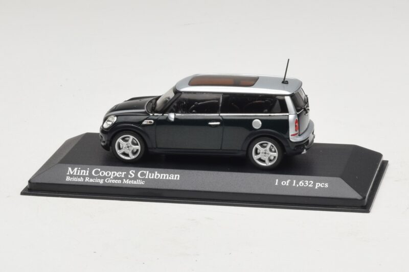 Mini Cooper S Clubman R55 Vert Argent Minichamps 1:43 431138670 Diecast