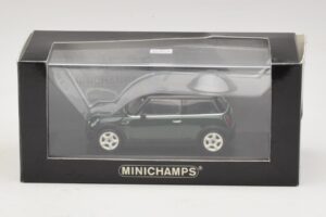 Mini Cooper S R53 Vert Foncé Avec Toit Noir Minichamps 1:43 MINI023 Métal — image 5 sur 5