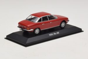 NSU Ro 80 Rouge Maxichamps 1:43 940015402 Diecast — image 2 sur 5