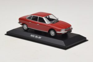 NSU Ro 80 Rouge Maxichamps 1:43 940015402 Diecast — image 3 sur 5