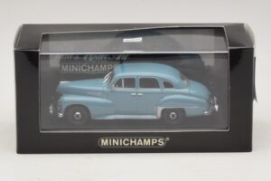 Opel Kapitän Bleu Minichamps 1:43 430043308 Métal — image 5 sur 5