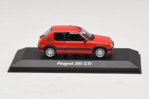 Peugeot 205 GTi Rouge Maxichamps 1:43 940112300 Diecast