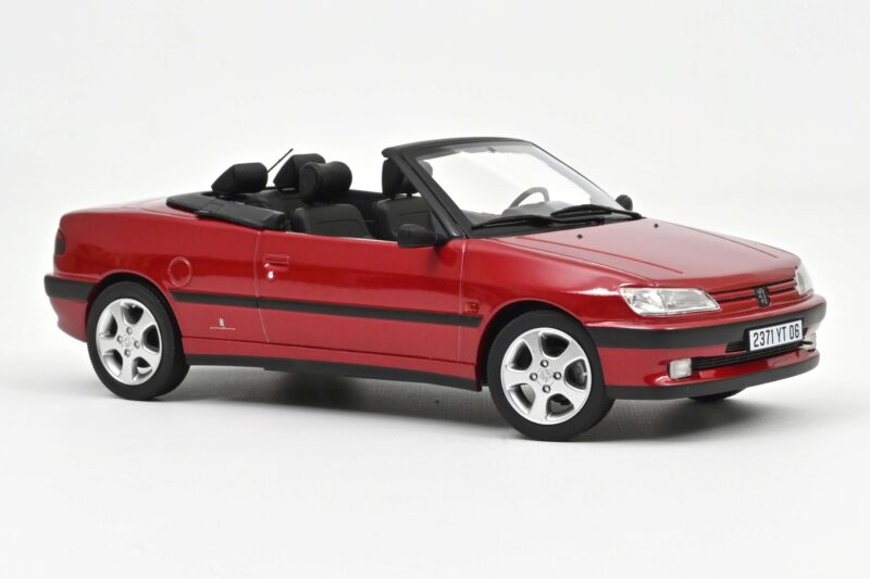 Peugeot 306 Cabriolet Diablo Red Norev 1:18 184930 Métal