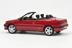 Peugeot 306 Cabriolet Diablo Red Norev 1:18 184930 Métal — image 2 sur 2