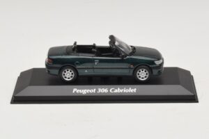 Peugeot 306 Cabriolet Vert Métallisé Maxichamps 1:43 940112833 Diecast
