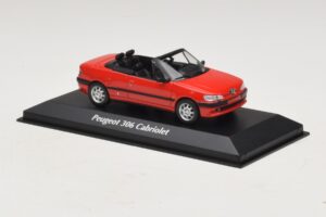 Peugeot 306 Cabriolet Rouge Maxichamps 1:43 940112830 Diecast — image 3 sur 5