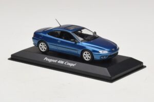 Peugeot 406 Coupé Bleu Métallisé Maxichamps 1:43 940112620 Diecast — image 3 sur 5