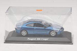 Peugeot 406 Coupé Bleu Métallisé Maxichamps 1:43 940112620 Diecast — image 4 sur 5